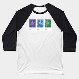 Jschlatt Channel Color Design Baseball T-Shirt